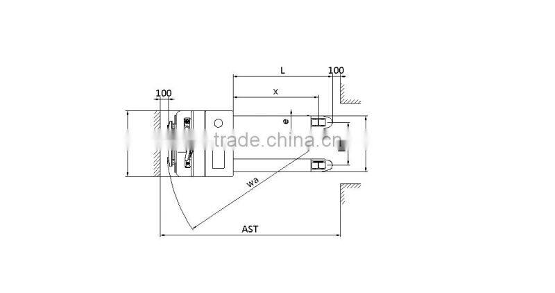 3 Ton load capacity Electric pallet jacks