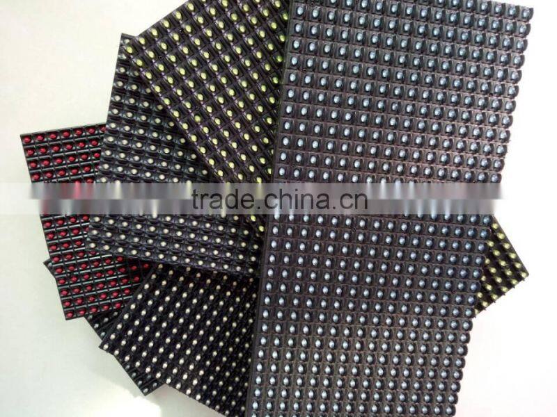 China supplier high brightness led display P10 single color led module