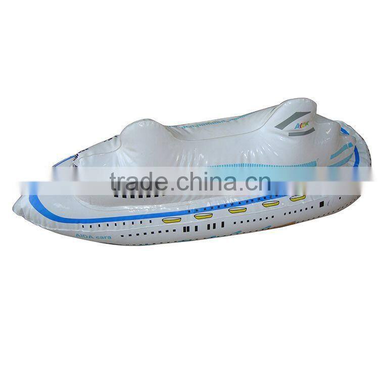 3 person frog printing kids summer green pvc inflatable inflatable boat china inflatable drifting boat