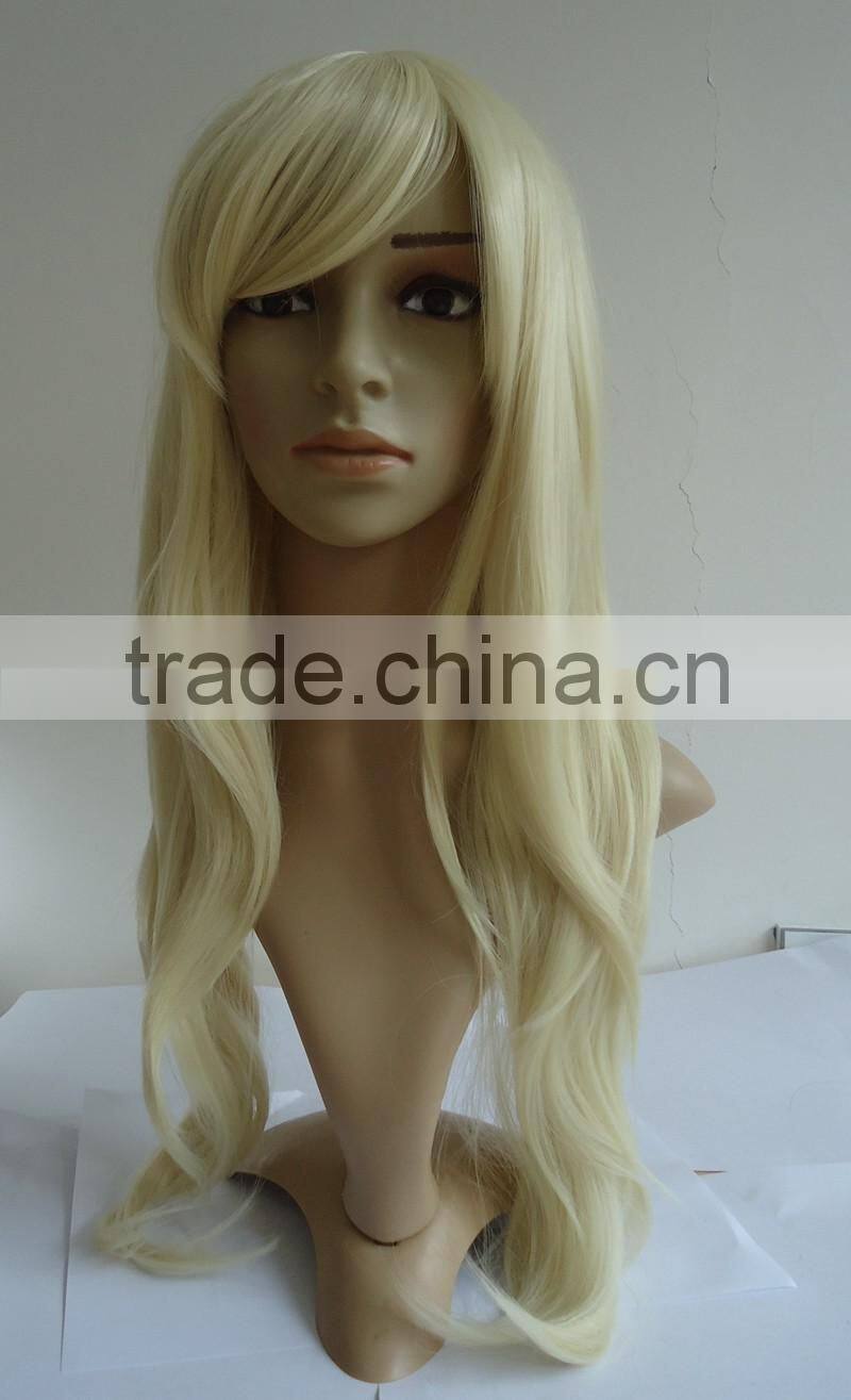 blonde wig