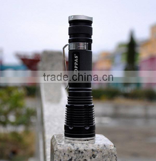 Rechargeable outdoor camping waterproof cheap led flashlight