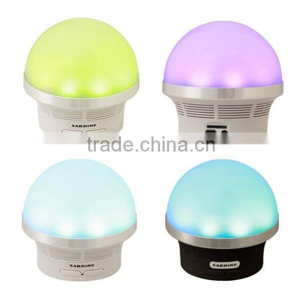 Trade Assurance! fashion w-king ue boom led light bluetooth speaker