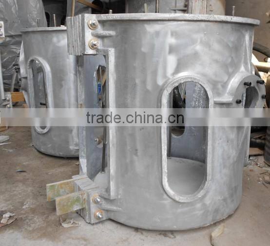 1ton melting metal electric furnace for steel , cast iron melting