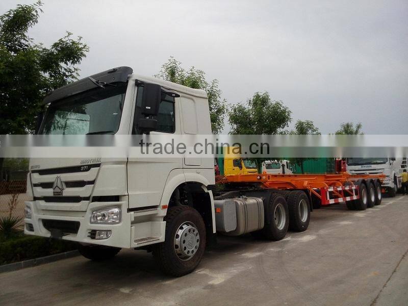 Tri-axle Skeletal 20",40" container Semi-trailer ST9371TJZ