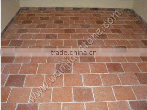 Rustic Black Terracotta Floor Tiles