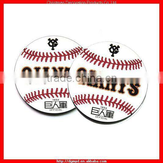 Top grade colorful soft PVC coaster for Promotion (KMS-1945)