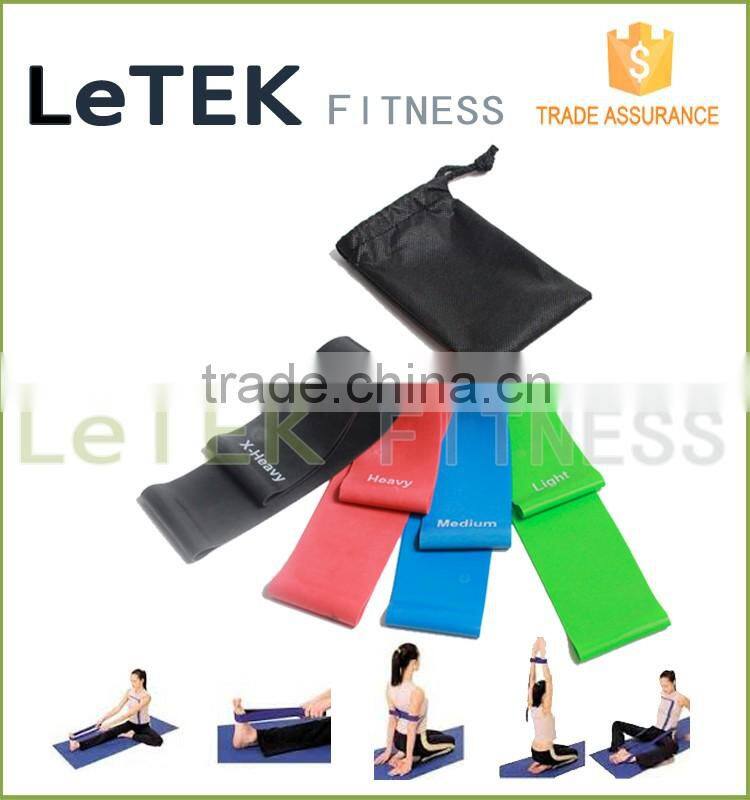 Best Resistance Bands - 4 Loop Fitness Bands Set - Exercise Resistance Loop Bands - Exercise Bands For Legs And Arms - Physical