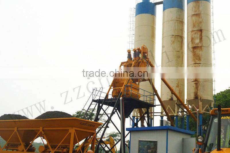concrete mixer machine with lift price,JS500 concrete mixer machine for HZS25 concrete batching plant