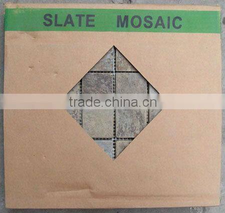 Decorative interlock concrete paving stone