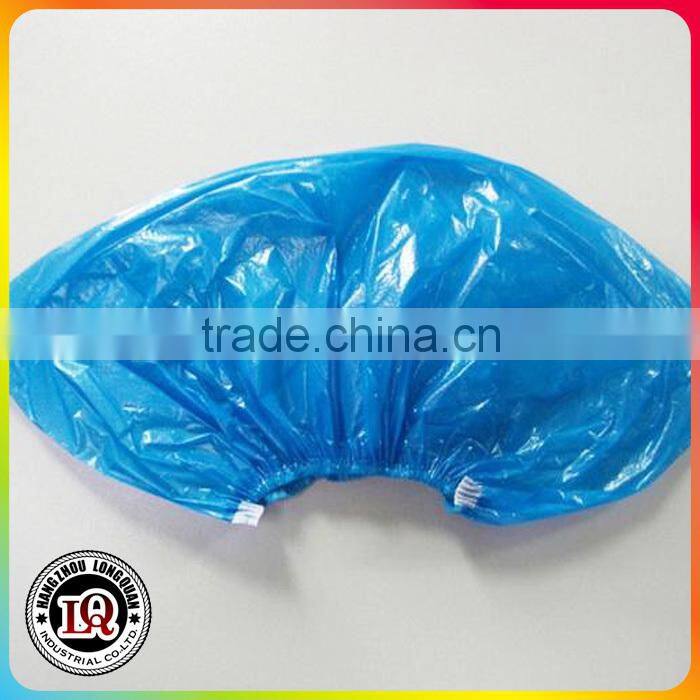 Disposable plastic shoe covers for medical rain