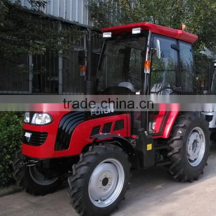 High quality TZ-4 55HP 4WD Foton Farm Tractor Front end loader for sale