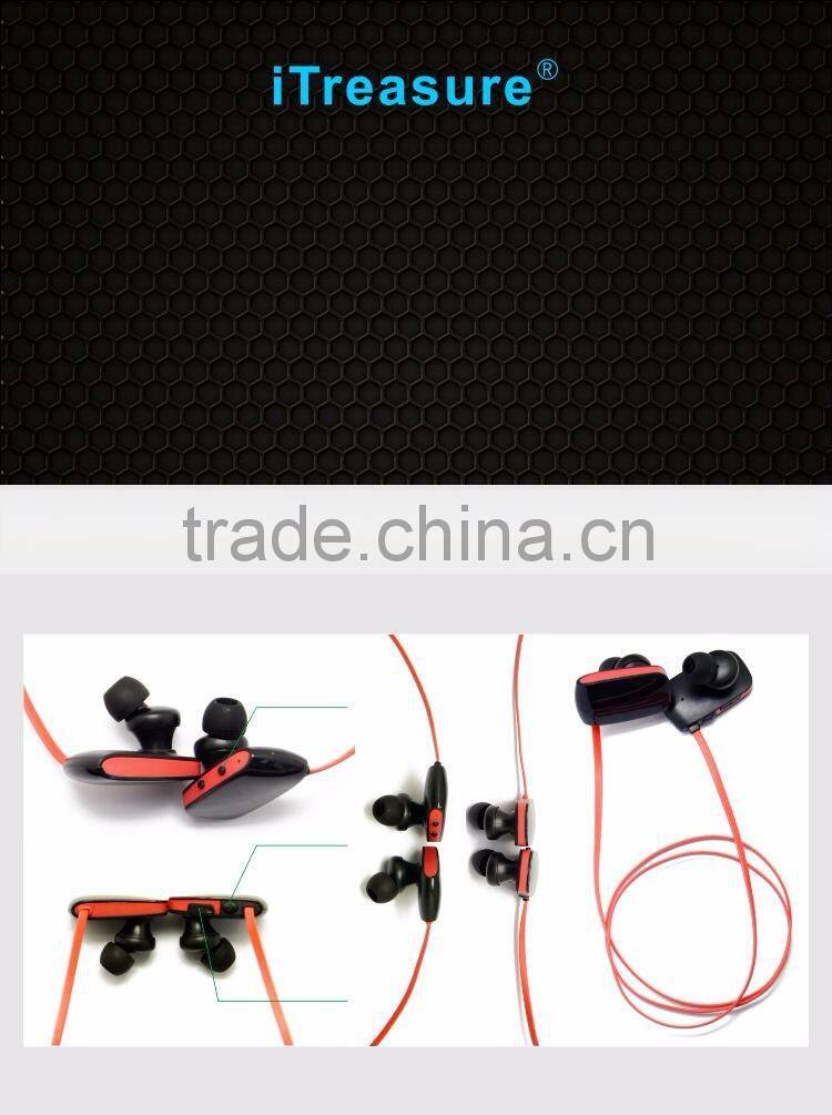 Cheapest products wireless sports bluetooth v4.1 buletooth headset china earphone OEM