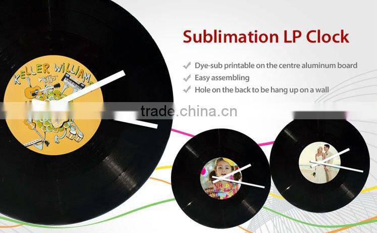 Sublimation LP Wall Clock