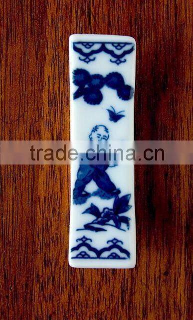 Rectangle shaped tableware centerpieces ceramic fork/knife/spoon/chopsticks rest