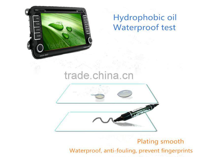 Car GPS navigation systems glass screen protector protect screen from scratch