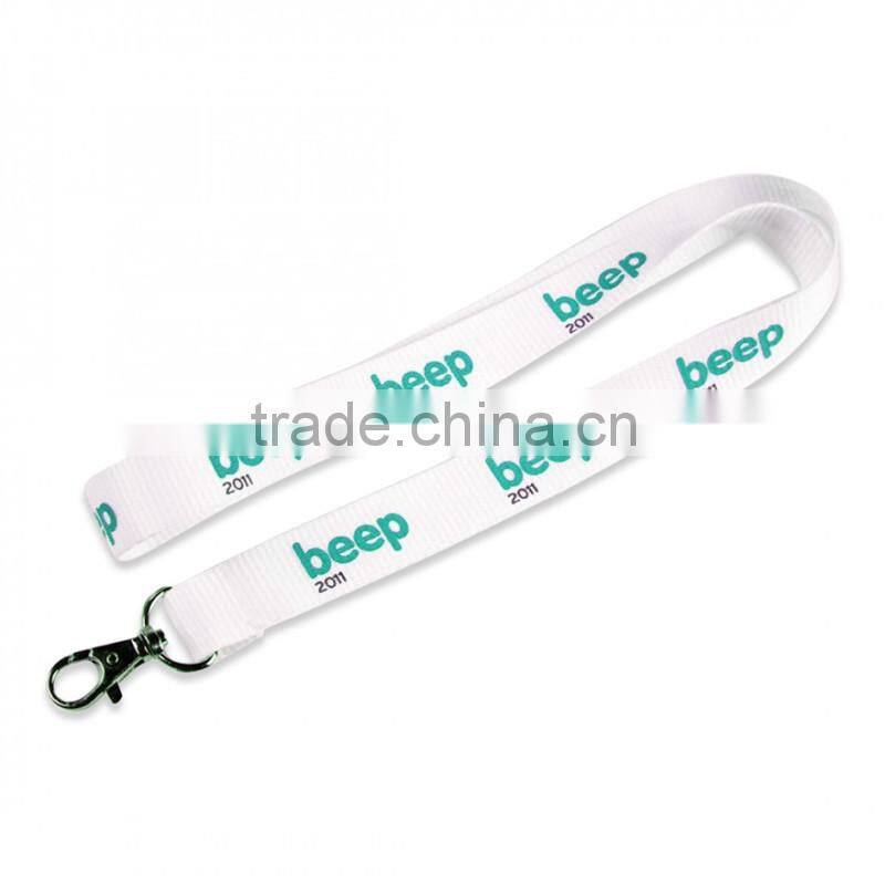 Factory Direct Wholesale Custom logo printed lanyards for ID cards and metal