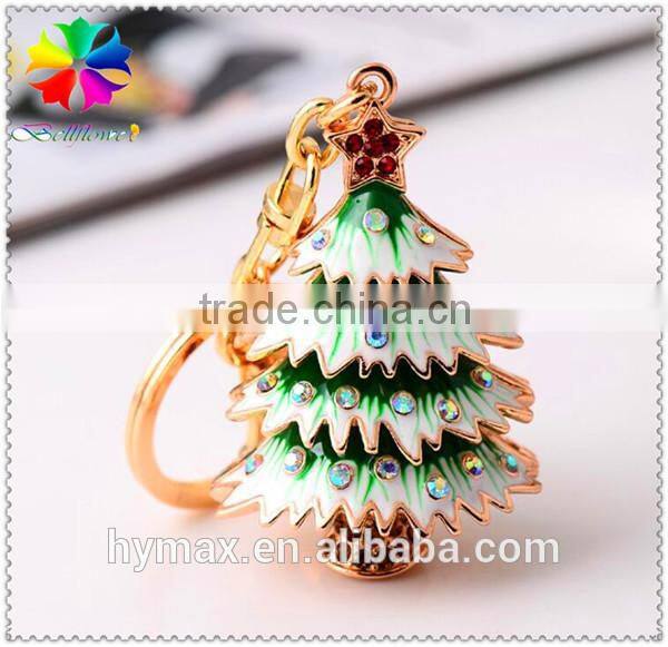 hot sales Christmas gift metal custom keychain