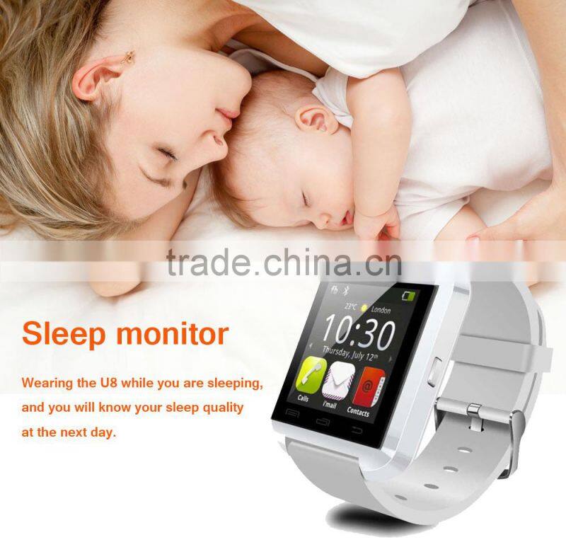 2016 Fashion New H5 Smart Watch V6 Heart Rate Monitoring Bluetooth Mobile Phones