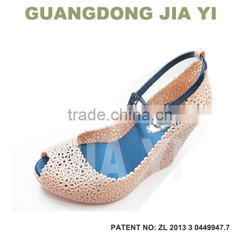 jelly sandals, high heel sandal, fashion lady sandal