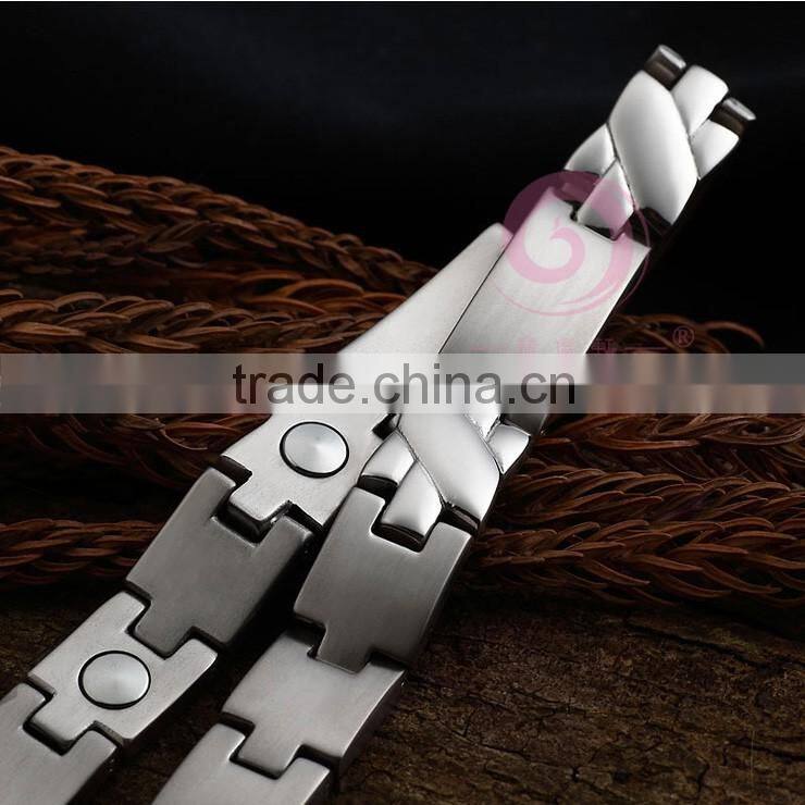 2015 top selling germanium and tourmaline bracelet with healthcare