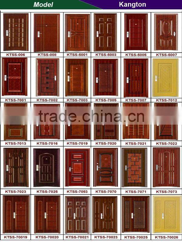 Commercial buildings exterior security steel door