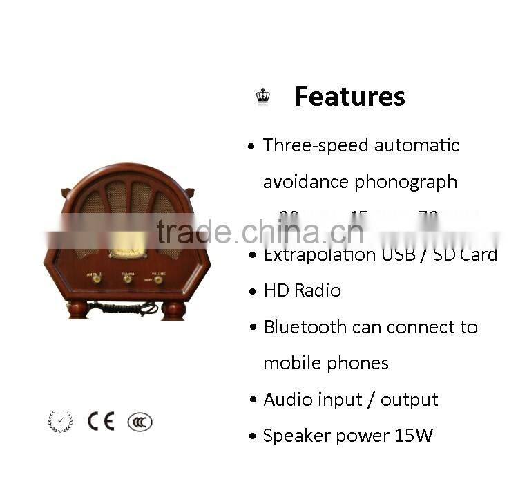 20W Active Portable Bluetooth Wooden Speaker Manufacturer Support FM Radio
