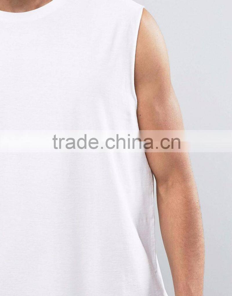 Daijun OEM white any avaliable 180g in plain custom organic cotton wholesale fashion cotton tank top