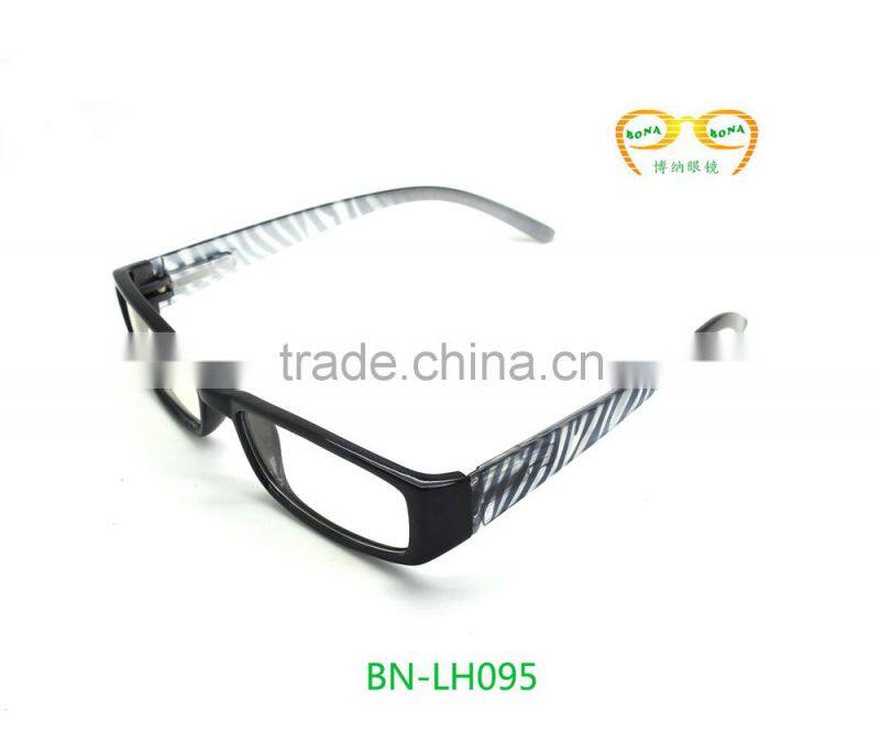 2015 Plastics blue half frame spring hinge Reading glasses