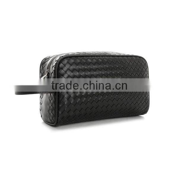 leather wash bag