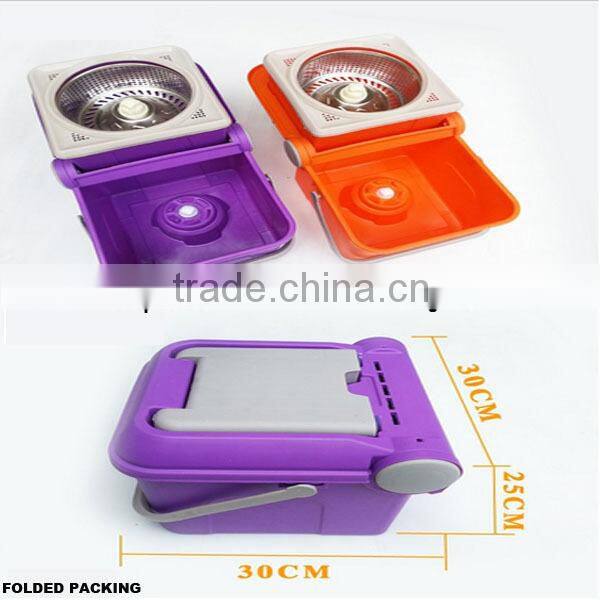 China manufactuer high quality folding rotating metal mop washing sink