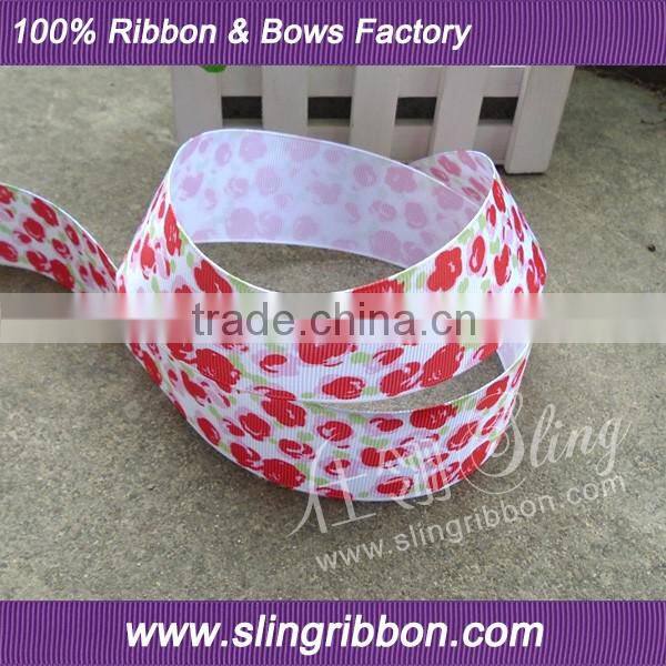 Wholesale Printed Satin Ribbon in Low Price for Garment