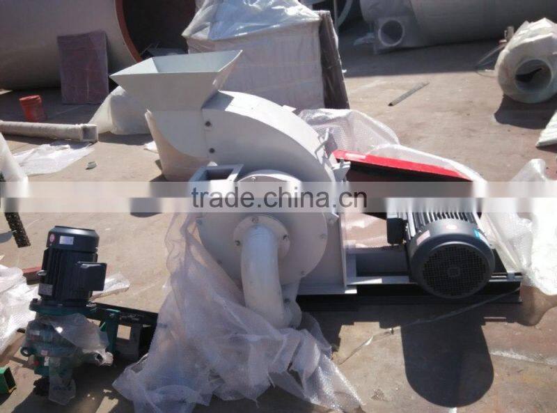 7.5kw 100-300kg/h Home Use Hammer Mill for Grinding Wood Chips and Grain