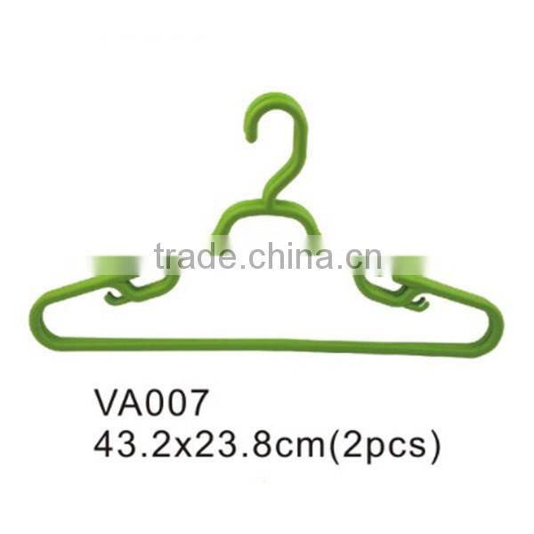 VA004 plastic clothes hanger laundry pipe hanger