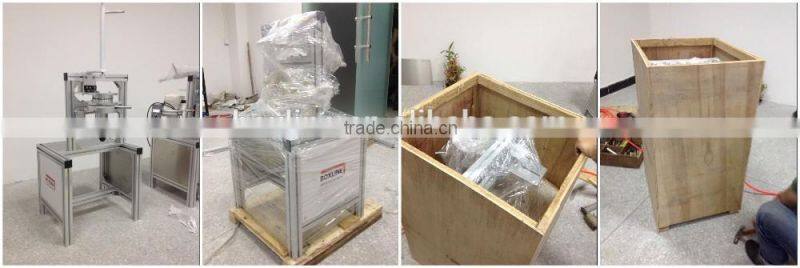 Manual toilet soap wrapping machine plants