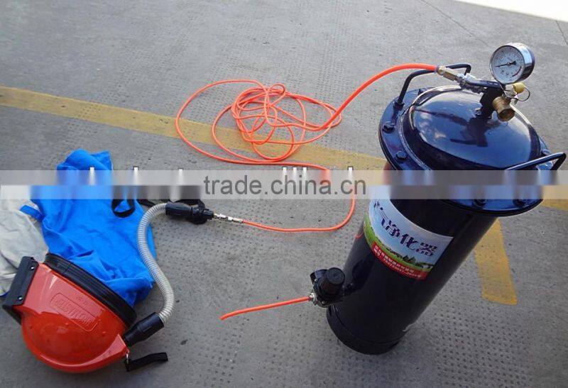 Air compressor degreasing filter