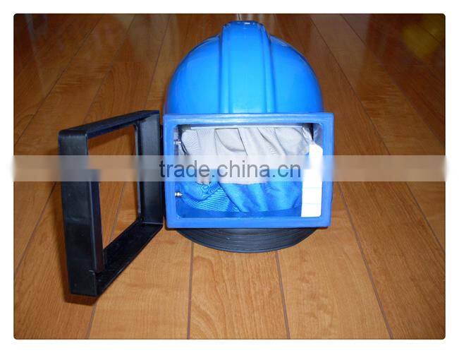 Blasting cabinet parts sandblast helmet