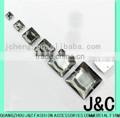 garment accessories crystal round shape acrylic stone