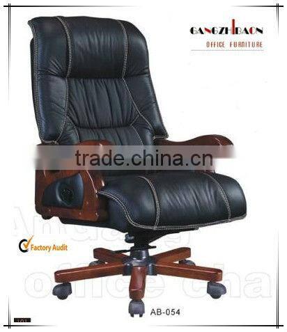 China factory direct selling reclining wooden office chair picuture AB-014