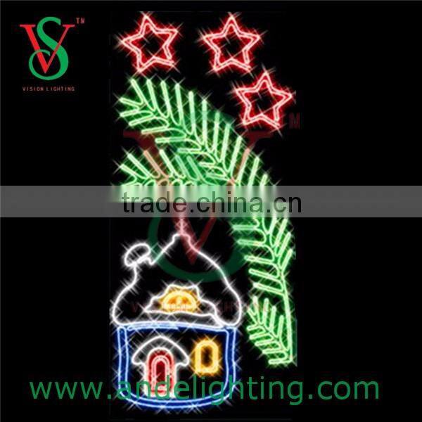 LED 2D Cross Street Light Long Light christmas outdoor cross lights