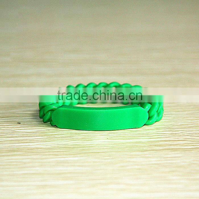 silicone hand bands with twist bracelet