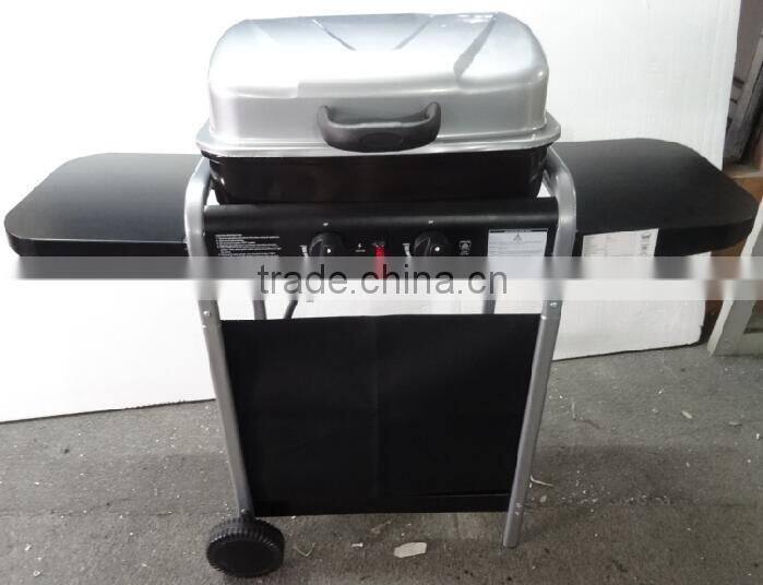 2 Burner Hood Gas BBQ