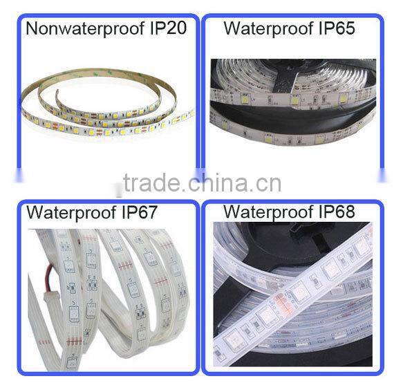 Warm white single color 12v led strip light 2835 smd led strip led rope light