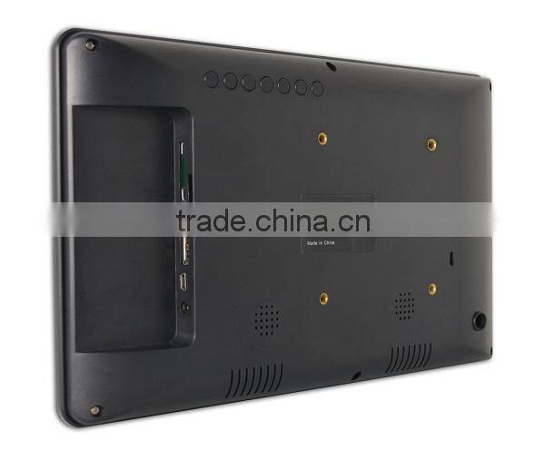 10 inch LCD screen 4 push button kiosk screens