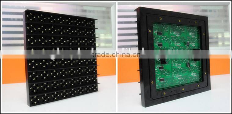 P31.25 outdoor Amber color led traffic display supplier