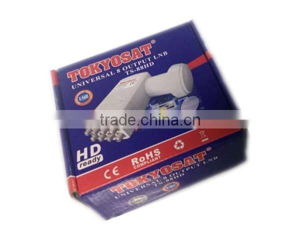 2016 hot sale high power 8 output Ku LNB