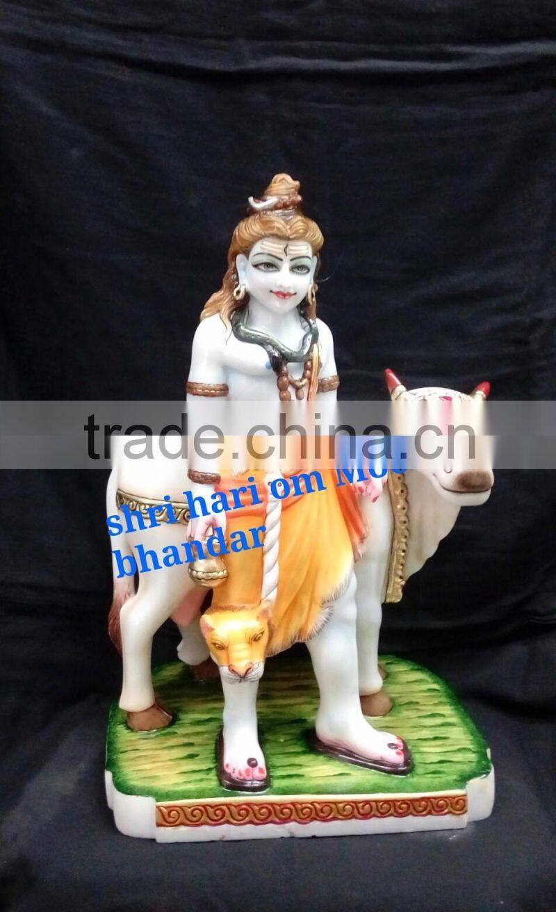 Marble Shiv ji murti