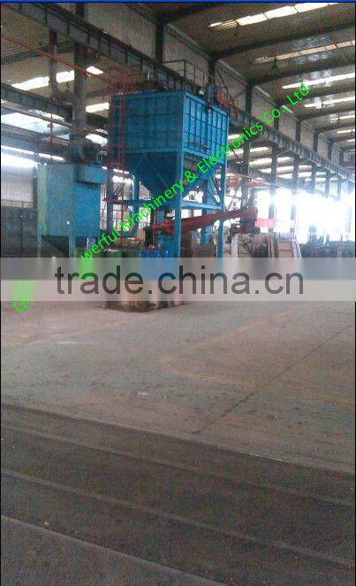 Resin sand process molding production line