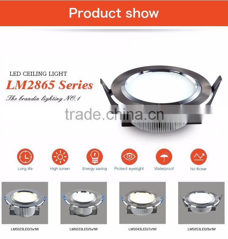 led recessed downlight ar111 oem/odm 15w dimmable downlight led