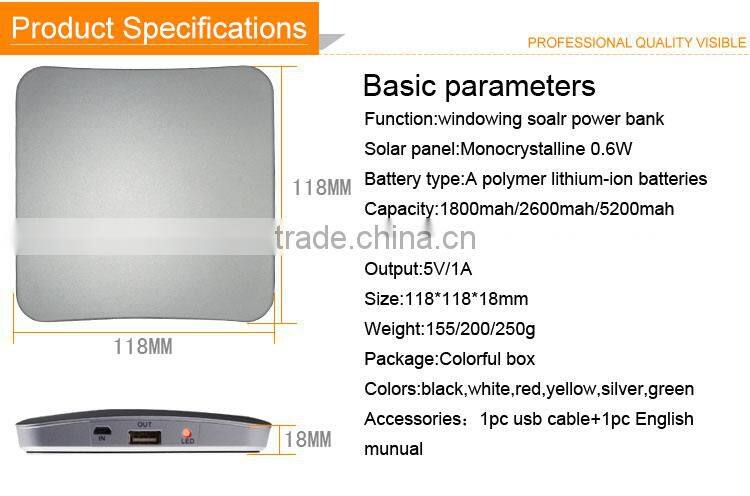 alibaba express foldable solar power bank/portable battery charger/foldable power bank