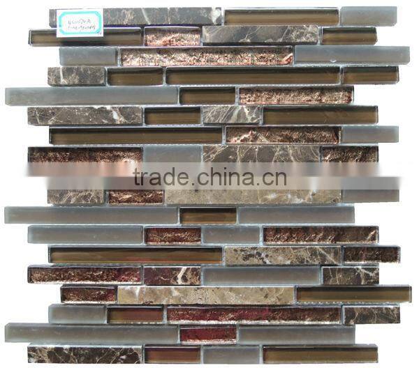 Nature Emperador Marble Mosaic